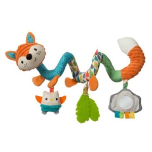 SPIRAL CAR SEAT ACTIVITY TOY FOX