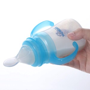 Bottles Wide-Neck Soft Silicone Feeding Bottle 2-in-1