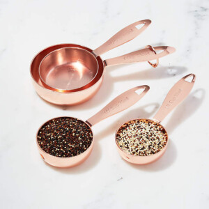 Copper Measuring Cups, Set of 4