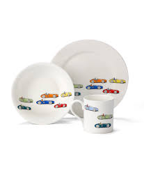 RACING CAR CROCKERY SET