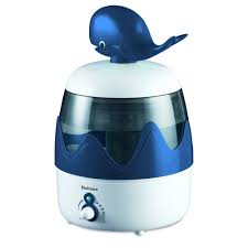 Walmart Holmes HUL2622W-UM Kids Mist Control Cool Mist Ultrasonic Whale Humidifier