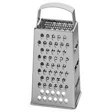 4-sided stainless steel grater