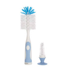 Baby Bottle Bristle Brush, Blue