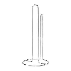 Kitchen Roll Holder Metal Wall Mount Paper Napkin Towel Stand Ikea steel 28cm