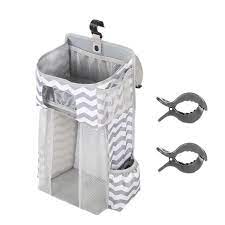 Hanging Diaper Caddy, Crib Organizer, Baby Diaper Rack, Baby Product Organizer