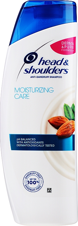 Almond oil moisturizing care shampoo 200ml - HEAD SHOULDERS