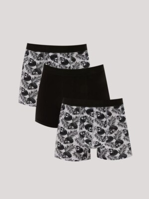 LCW DREAM Boxer for Men in Soft Fabric with Standard Pattern 3 Pieces.