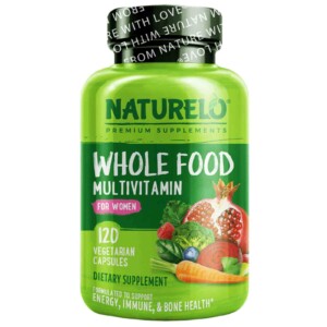 Whole Food Multivitamin for Men Made With Organic & Natural Fruits & Vegetables