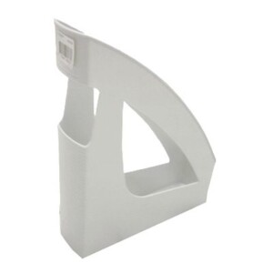 CORNER BOX ATLANTA MAGAZINE RACK IN GRAY PVC BACK 80 MM
