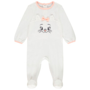 Disney Marie Aristocats cotton sleepsuit for baby girl - Orchestra