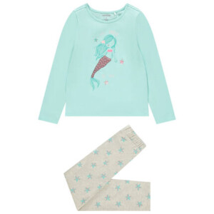 Jersey pajamas with sequined mermaid print - Orchestra