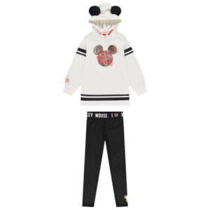 Mickey Disney print fleece joggers for girls - Orchestra