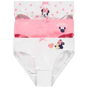 Pack of 3 cotton panties with Minnie Disney print - Orchestra