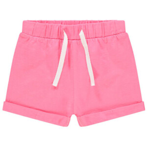 Plain fleece shorts for baby girl - Orchestra