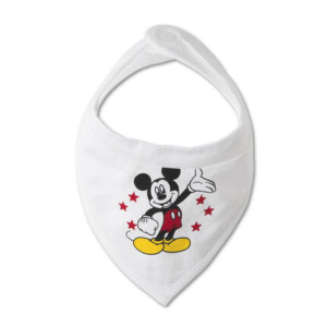 SET OF 2 JERSEY BIB DISNEY PRINT MICKEY