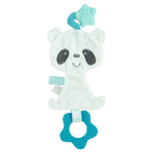 VELVET PANDA SOFTTY WITH TEETHING RING