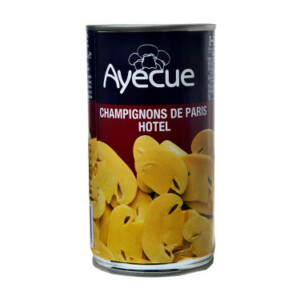 Button mushrooms cut 355g - AYECUE