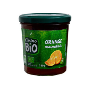 Organic orange jam 360g - CASINO BIO