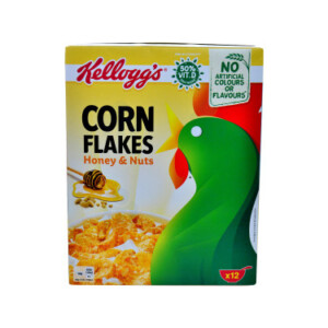 Corn cereal with honey and peanuts 375g - KELLOGG'S CORN FLAKES