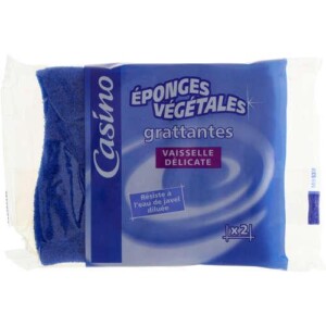 Scraping vegetable sponges for delicate dishes x2 - CASINO