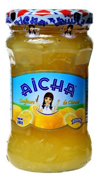 Lemon jam 240g - AÏCHA