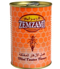 All-flower honey 450g metal jar - ZEMZAMI
