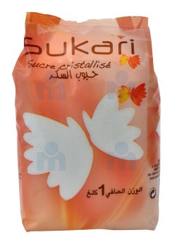 Granulated sugar 1Kg - SUKARI