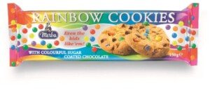 MERBA cookies RAINBOW 150 gr