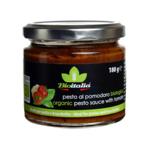 Sauce tomate pesto Bio 180g - bioitalia