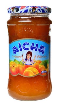 Peach jam 430g - AÏCHA
