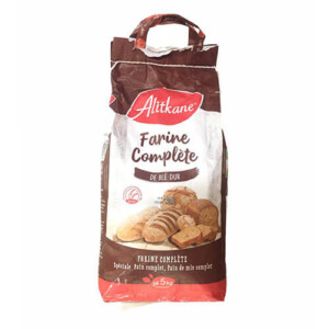 Wholemeal durum wheat flour 5kg - ALITKANE
