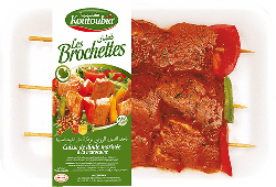 Moroccan-style turkey leg skewers 250 g