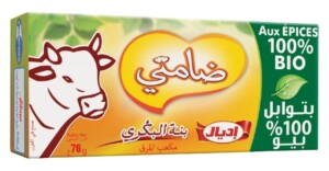 Beef flavored broth with spices 100% organic 8 cubes Damti - IDEAL