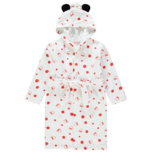 TERRY BATHROBE WITH MINNIE DISNEY ALL-OVER PRINT