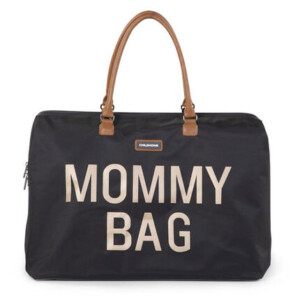 Changing bag Mommy Bag 55 x 30 x 30 cm - Off-white/Black/pink - Childhome