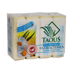 Milk care soap 4x125 g - TAOUS