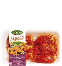 Marinated chicken drumsticks 500g