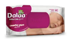 Baby wipes with aloe vera chamomile extract x60pcs - DALAA