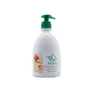 Liquid hand soap sweet almond milk 500ml - TAOUS