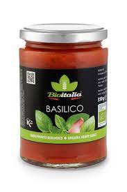 Organic Tomato Basil Sauce 350g - BIOITALIA