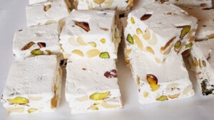 Nougat  Almonds