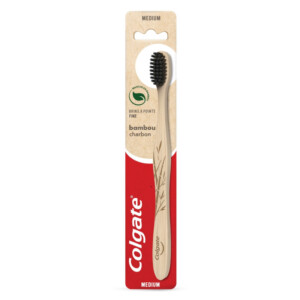 Charcoal Bamboo Toothbrush Medium - COLGATE