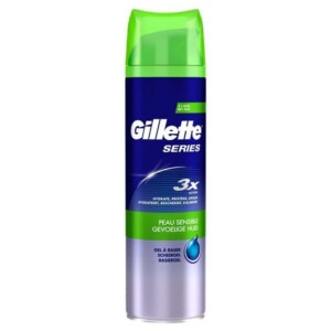 Shaving gel 3x action sensitive skin Series 200ml - GILLETTE