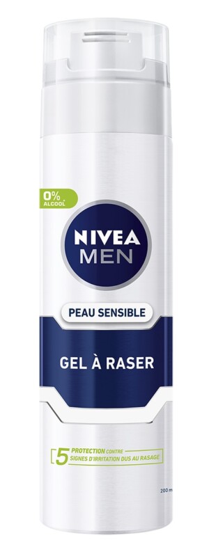 Shaving foam sensitive skin 200ml - NIVEA MEN